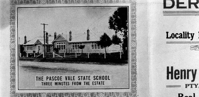 part of Derby road tramway estate  - Pascoe Vale Primary School