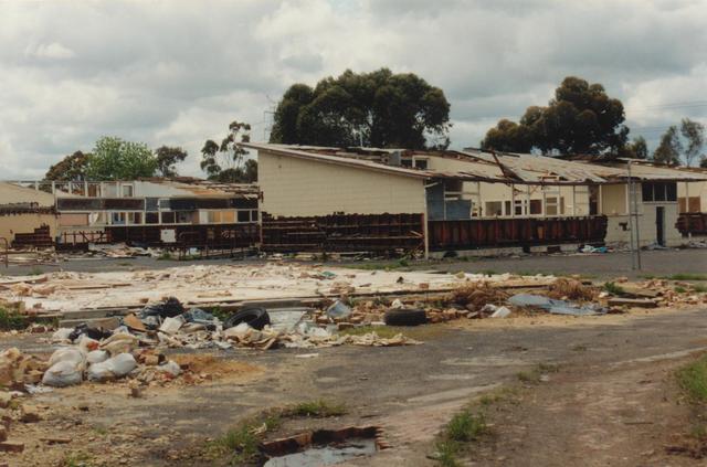 Newlands high school being demolished