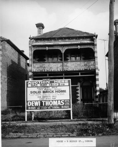 9 Hudson street Coburg  1888-89