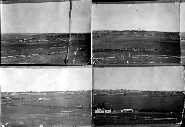panorama looking west from Coonans Hill towards Essendon