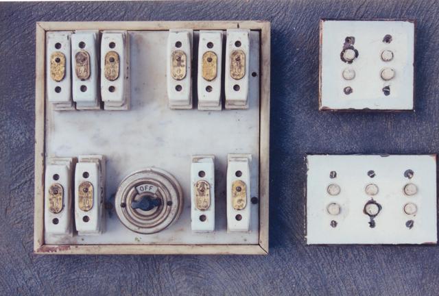 Old 1926 switchboard from 10 Craigrossie Ave Coburg