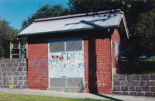 electricity substation Shore reserve , Reynard St Coburg