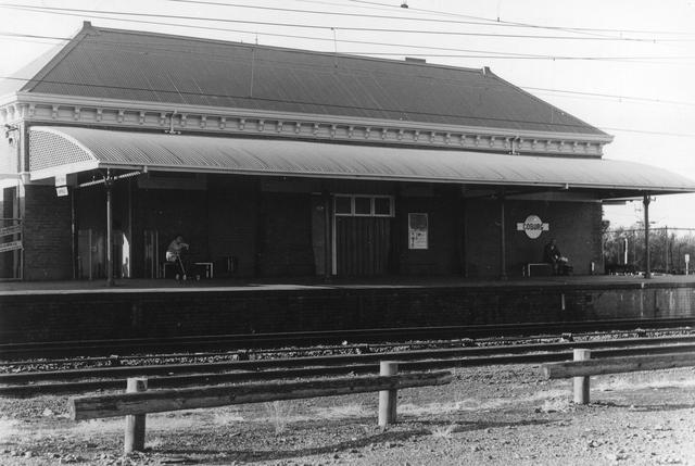Coburg railway station 1888