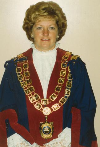 Cr Norma Joan Willoughby, Mayor City Coburg 1991-92