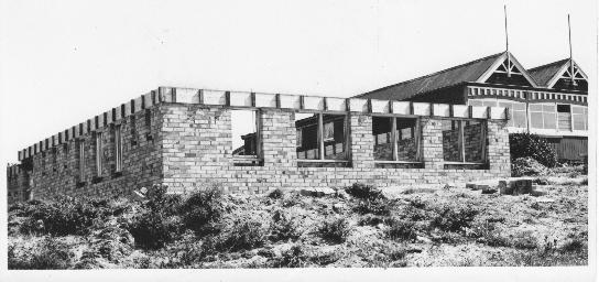 [Brick building]