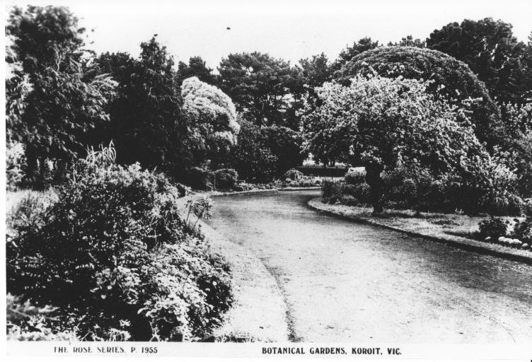 Botanical Gardens, Koroit, Vic.