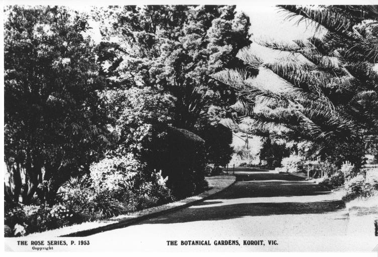 The Botanical Gardens, Koroit, Vic.