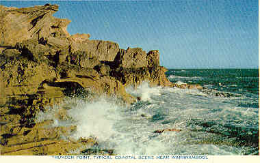 Thunder Point, typical coastal scene near Warrnambool