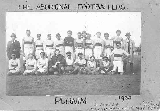 The Aboriginal Footballers, Purnim