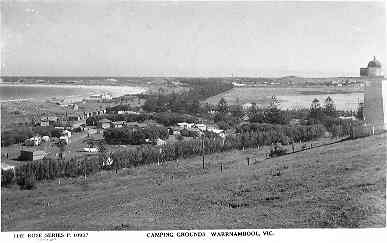 Camping grounds, Warrnambool, Vic.