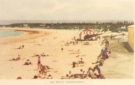 The beach, Warrnambool