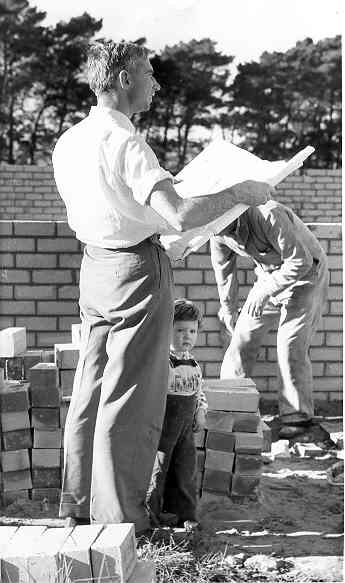 [Construction at the Olympic Pool site]