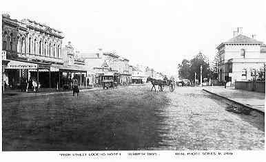 Timor Street, looking north, Warrnambool