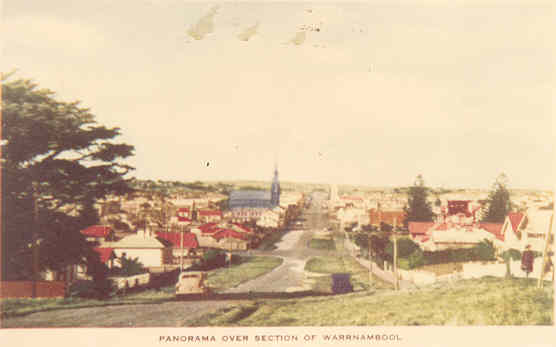 Panorama over section of Warrnambool