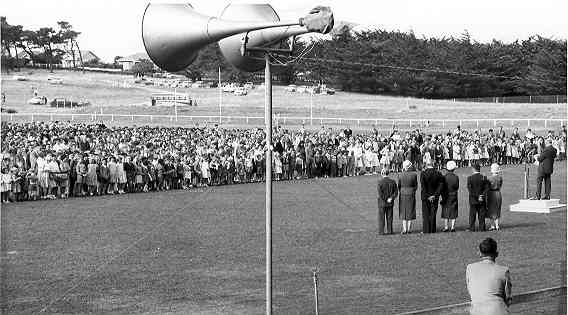 [Ceremony in Albert Park]