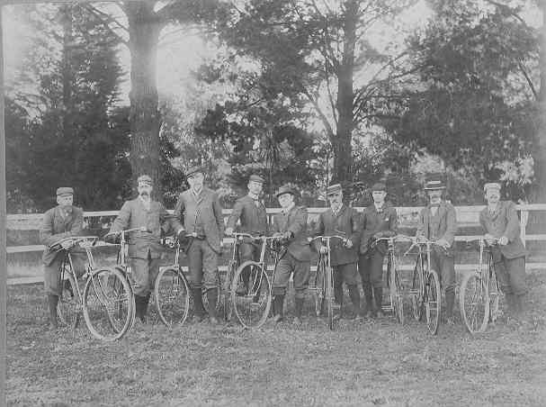 [Cyclists]