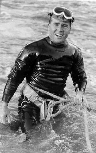 [An ocean swim]