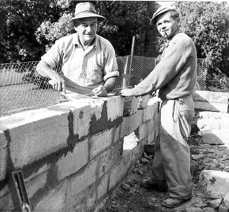 [Building a wall]