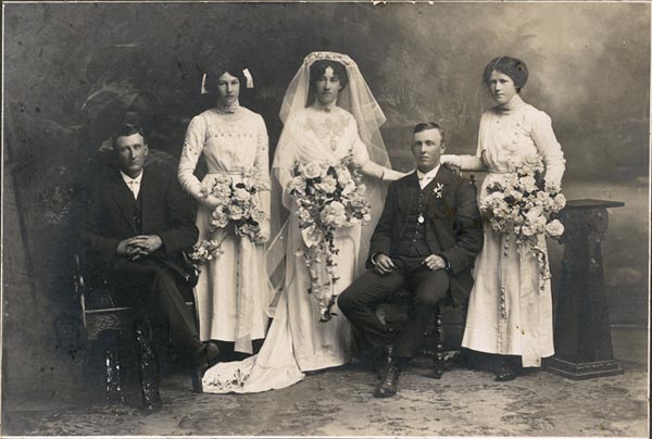 Wedding of E.J. Hodgson & E. Allen