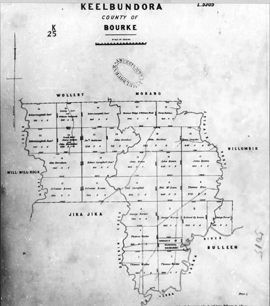 Land sales map