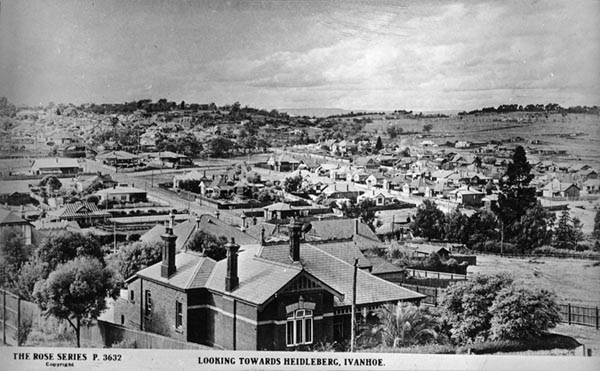 Ivanhoe, looking towards Heidelberg