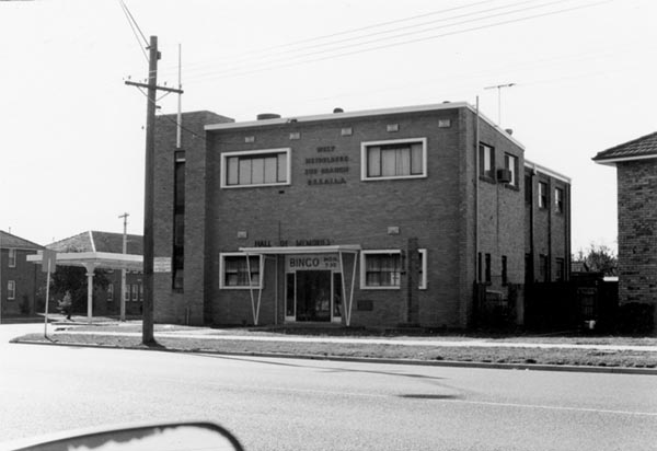 West Heidelberg RSL hall