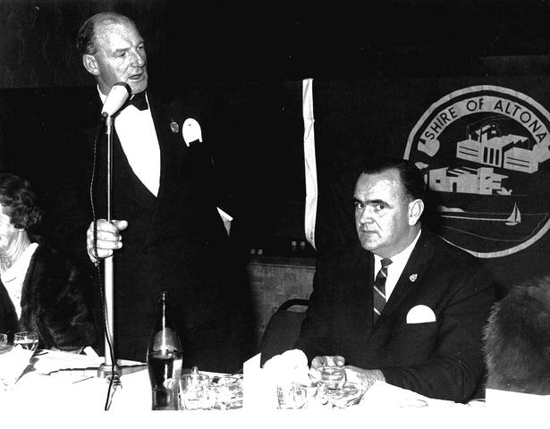 Shire of Altona Councillor W.G. Cresser