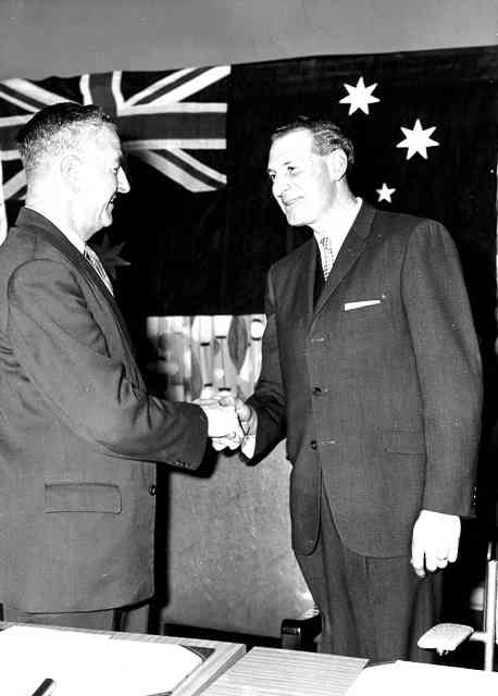Shire of Altona Councillor R.J. Cooper