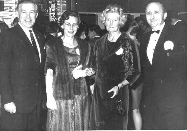 Shire of Altona.  Sir Rupert Hamer, Councillor Den Dulk & wives