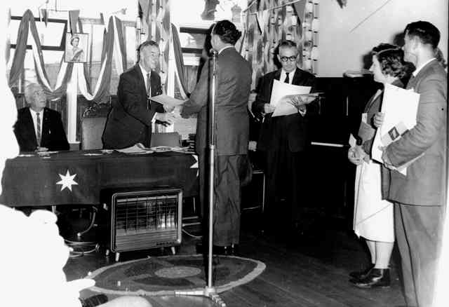 Shire of Altona, naturalisation ceremony  