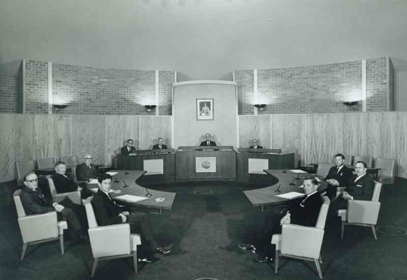 City of Altona.The 13th Council in session