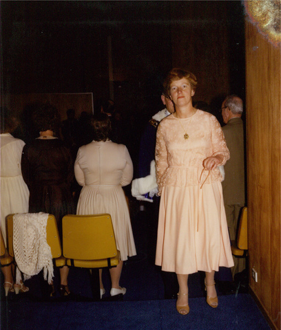 Lady Mayoress S.J. Clement at an official function