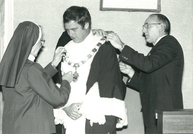 1st installation of Mayor D.N. Duane