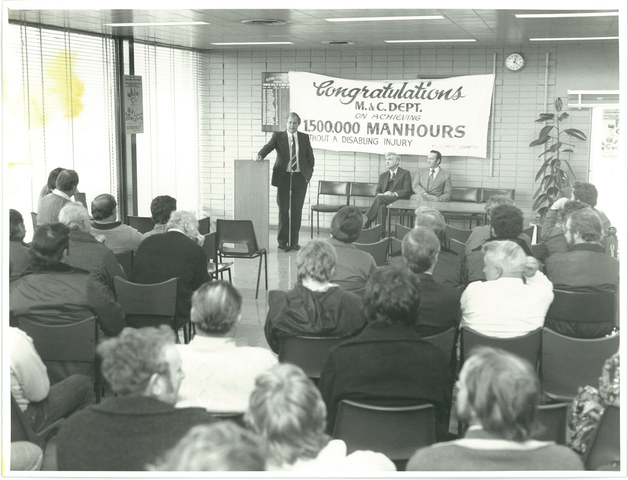 M. & C. Department ceremony