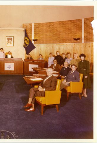 City of Altona Council with Mayor W. H Sommers