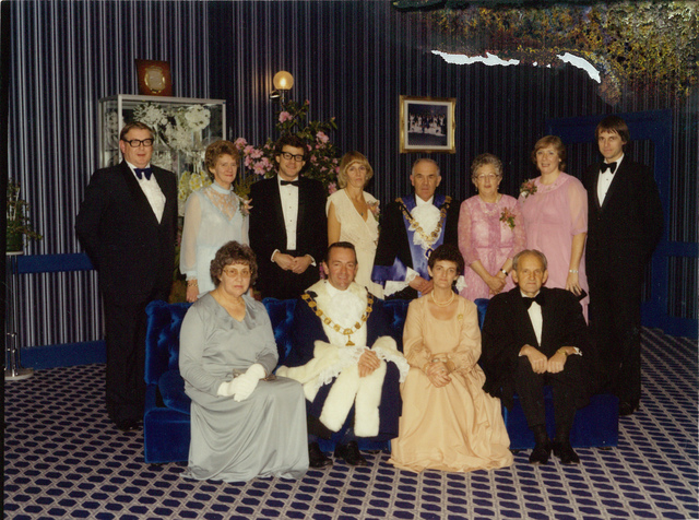 City of Altona Mayor Councillor W. H. Sommers and Mrs Sommers at A Council event