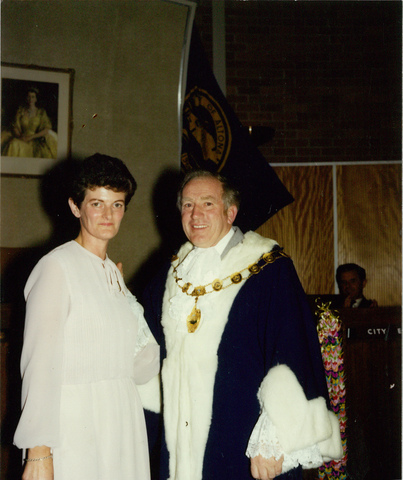 Altona City Councillor H.D. Graham and wife