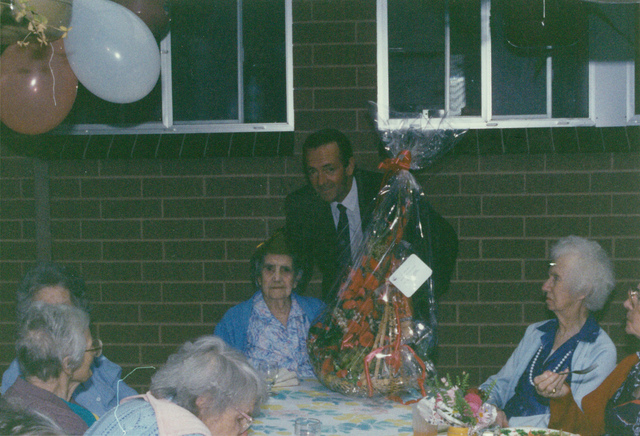 Councillor W. H. Sommers at a function