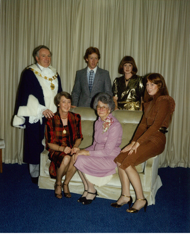 Altona City Councillor H.D. Graham and family