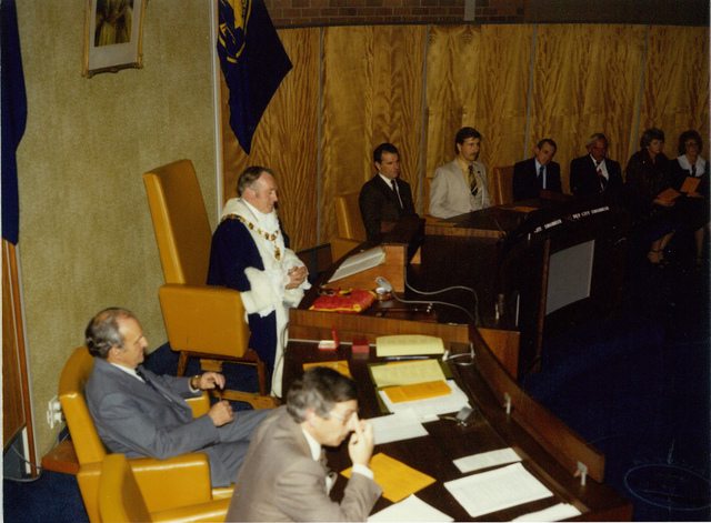 Altona City Councillor H.D. Graham and family