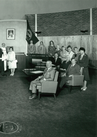 City of Altona Councillors in the Council Chambers