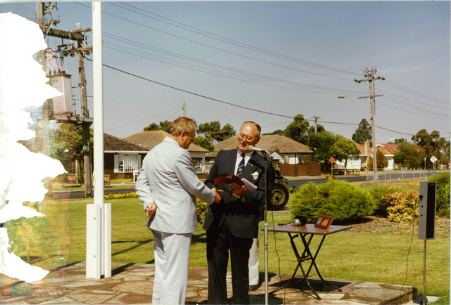 Mayor W.L.J. (Les) Crofts