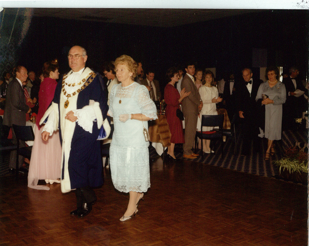 City of Altona Mayor W.L.J. Crofts with Mayoress