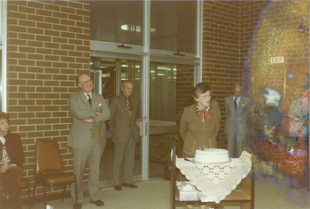 Farewell for City of Altona Librarian Ms Cynthia Paltridge