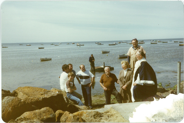 Mayor W.L.J. (Les) Crofts at a function