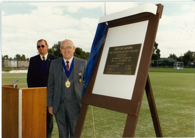 City of Altona Mayor Councillor S. J. (Steve) Clement 