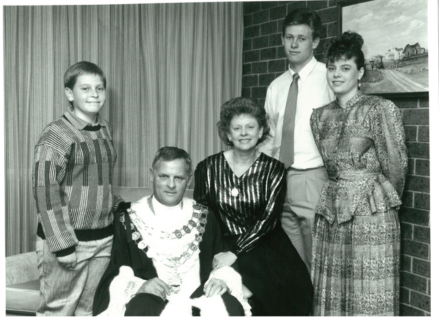 Councillor D. N. Duane and family