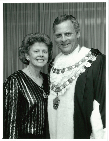 Councillor D. N. Duane and Mrs Duane