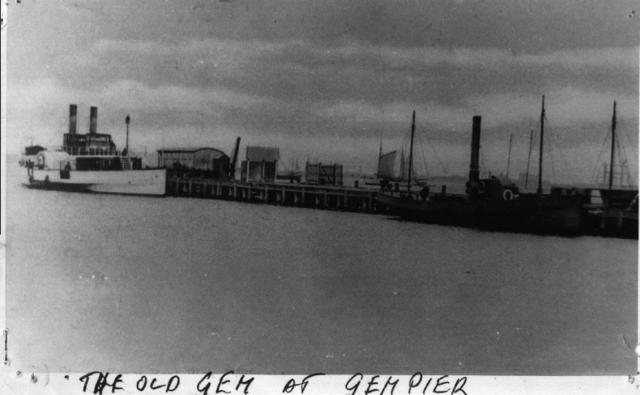 Ships at Gem Pier Williamstown