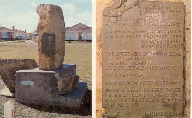 Altona brown coal marker